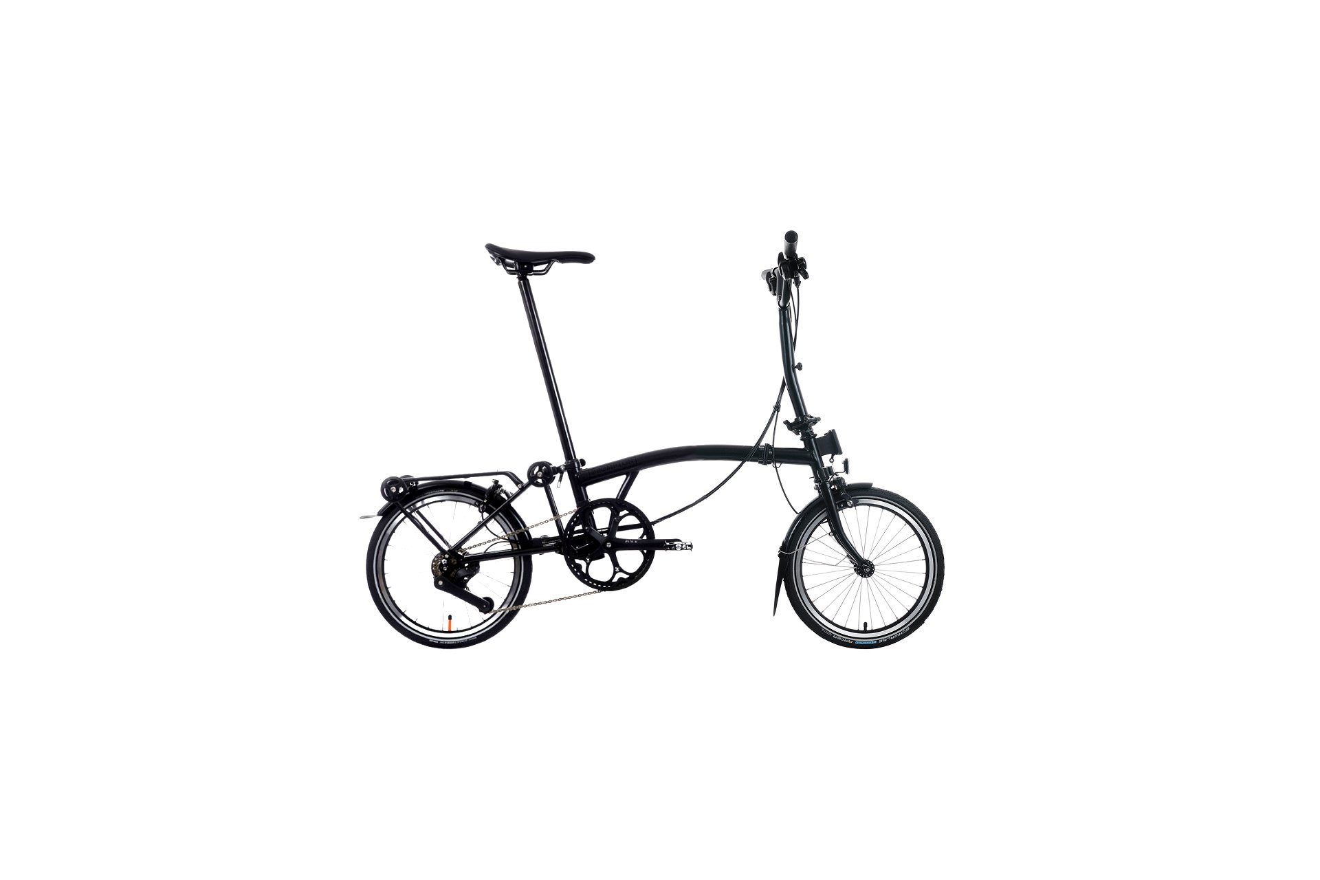 Brompton C Line Explore Black Edition - 16 Zoll - Faltrahmen - 2025